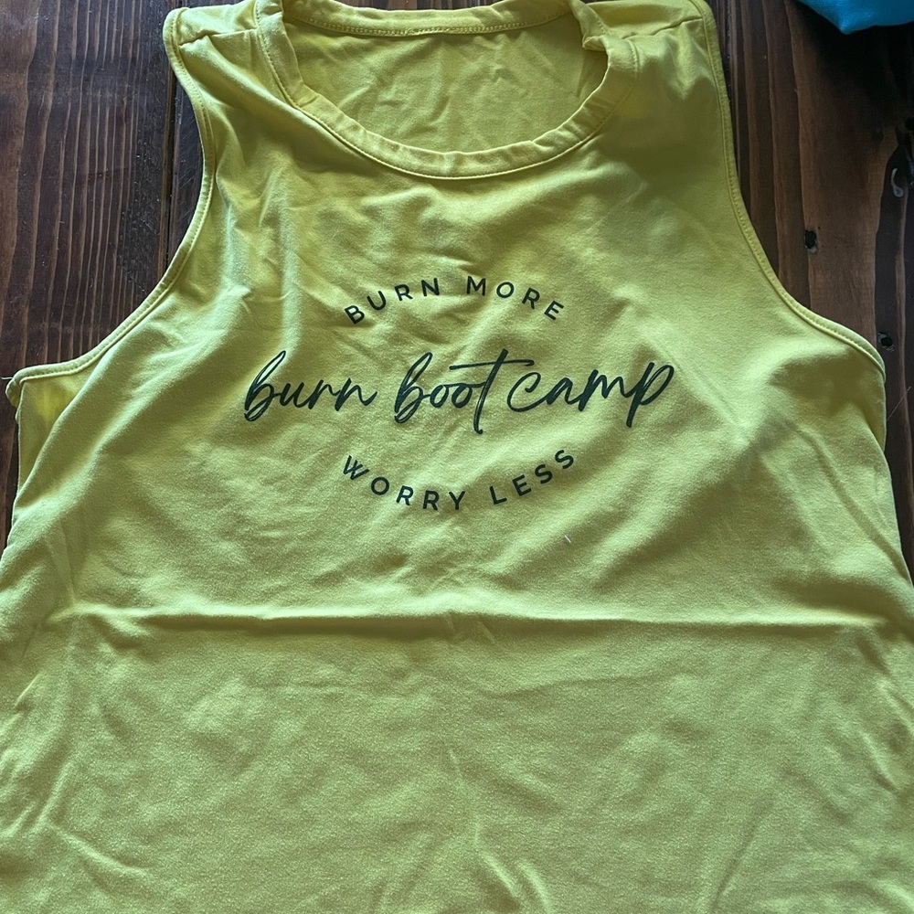 Burn Boot Camp tank